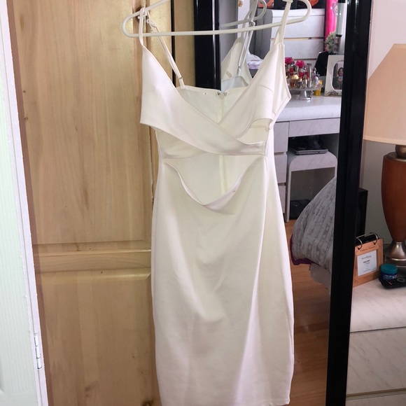 Sexy White cutout dress - Picture 2 of 2
